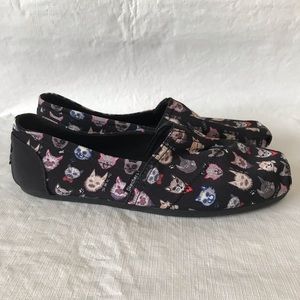 Skechers Memory Foam Cat Slip On Shoes